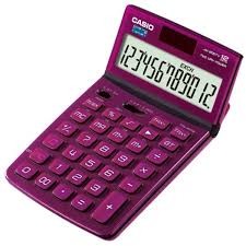 Compact Desk Calculator Jw-200tw Pink