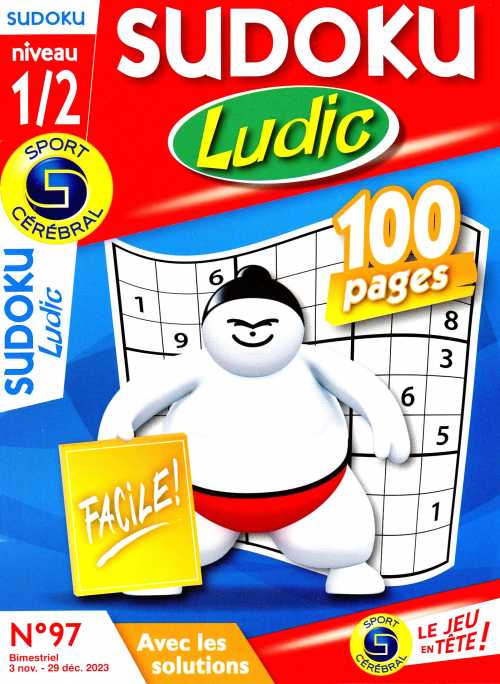 Sc Sudoku Ludic Niveau 1/2 N97