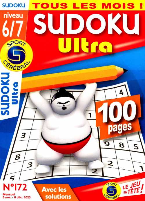 Sc Sudoku Ultra Niveau 6/7 N172