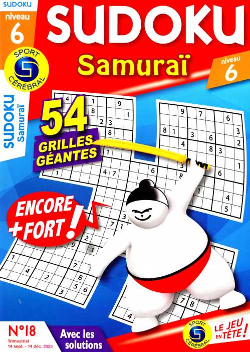 Sc Sudoku Samurai Niveau 6 N18