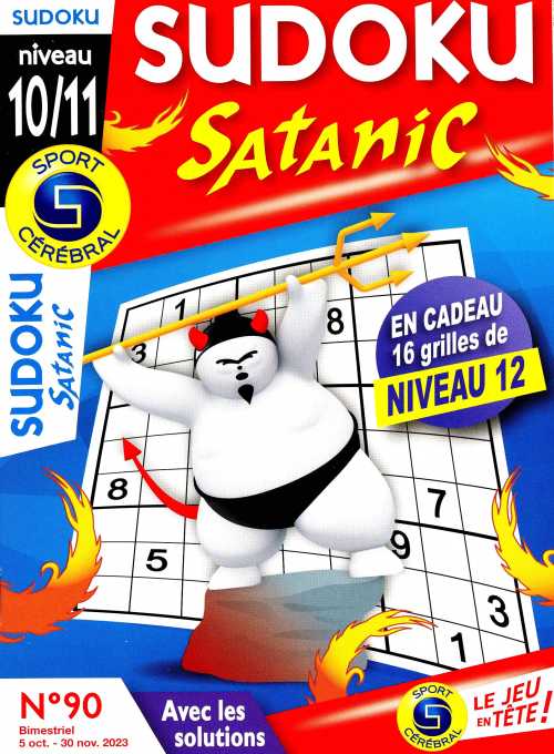 Sudoku Satanic Niveau 10/11 N90