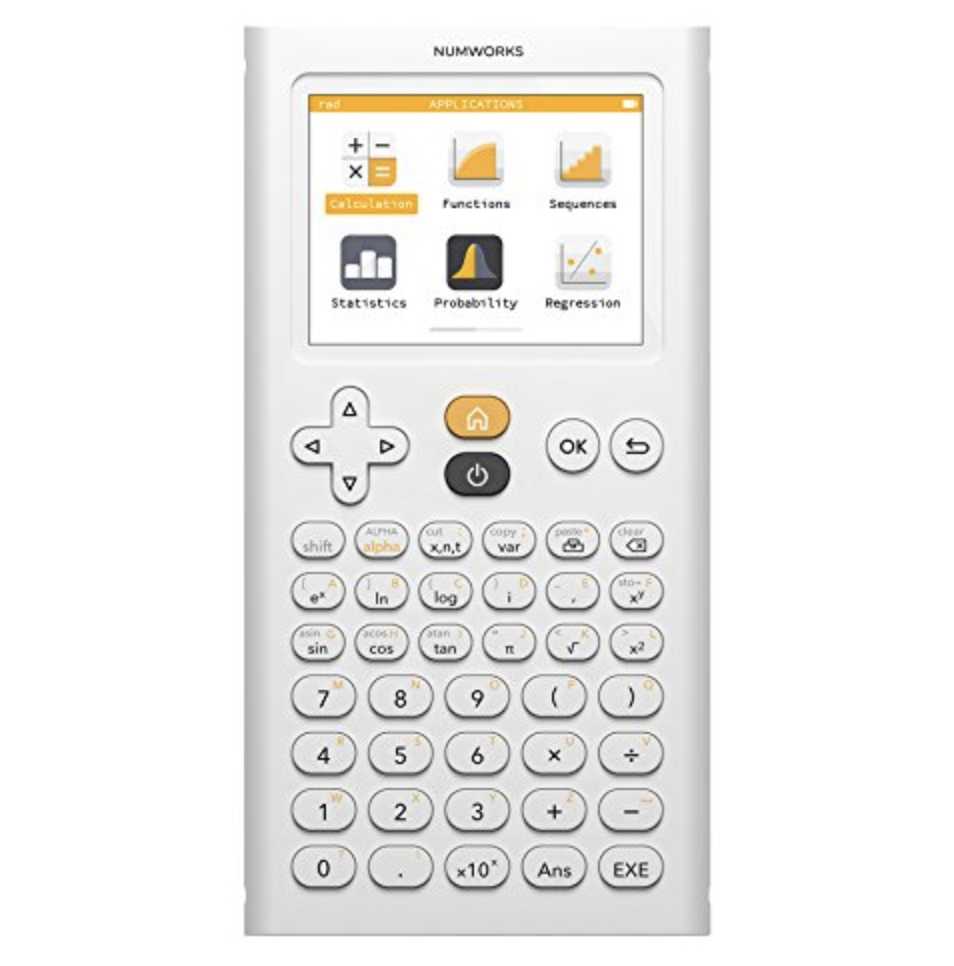 Numworks Graphing Calculator With Python