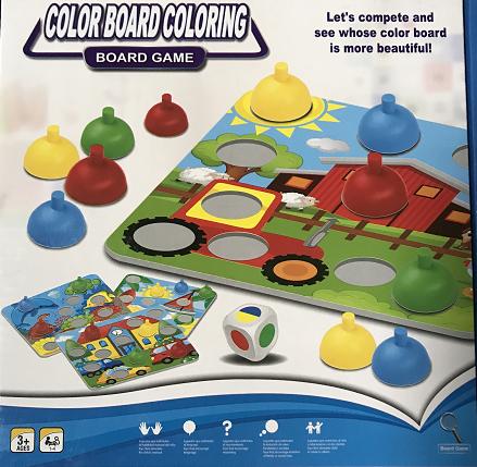 Color Board Coloring Board Game