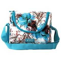 Roco Lunch Bag Large Flower Blue