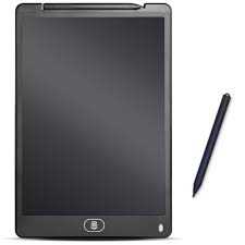 Lcd Panel Colorful Writing Tablet Black