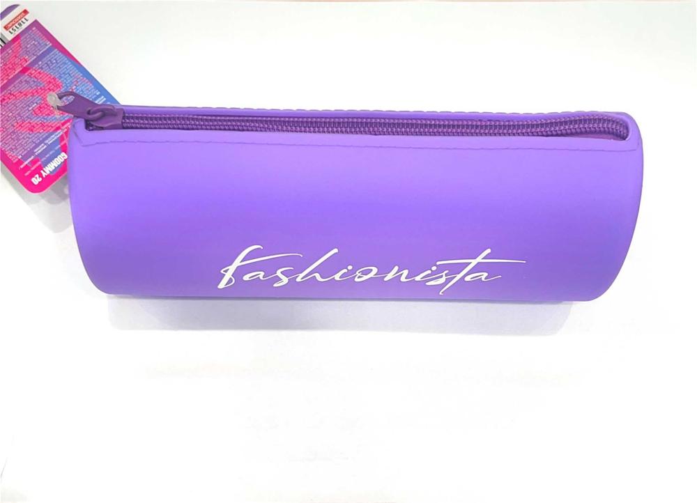 Goommy Pencil Case Fashionista Fluo Purple Color