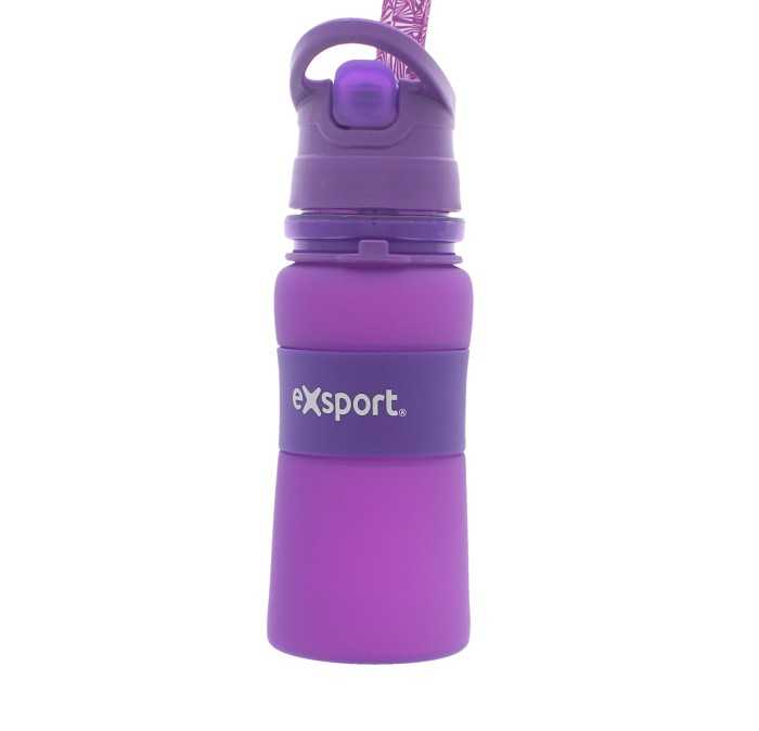 Water Bottle Magic Foldable Purple 350ml