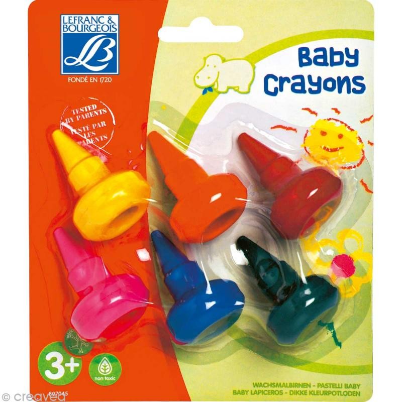 Baby Large Coloring Pen 6 Ass.