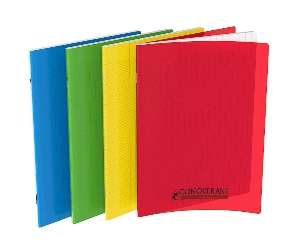 Notebook Piq. Polypro 17x22 96 Pages 90g Seyes Assorted