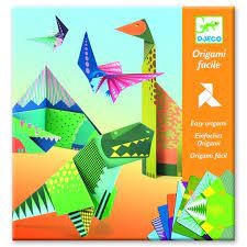 Djeco Origami Dinosaurs 20x20cm 24 Sheets/pack
