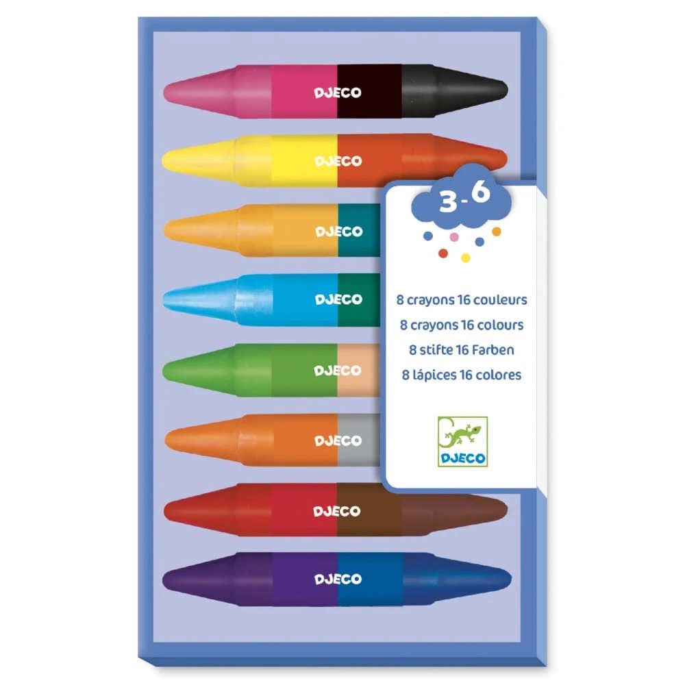 The Colours - 8 Twins Crayons