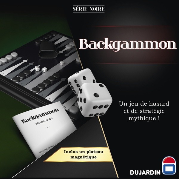 Serie Noire Backgammon