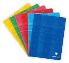 Cf Carton Stich Book 90g 17x22 Ligne With Marge 80page Assorted