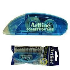 Artline Mouse Correction Tape 5mmx6m Blue In Blister