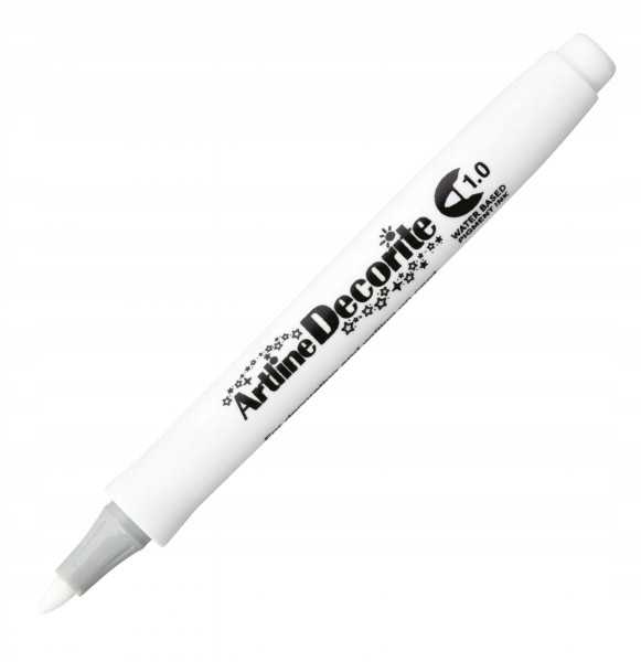 Artline Decorite Brush Marker 1.0mm White