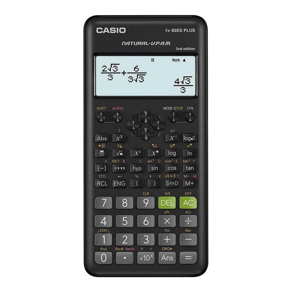 Scientific Calculator 252 Functions Fx-82esplus-2 2nd Edition