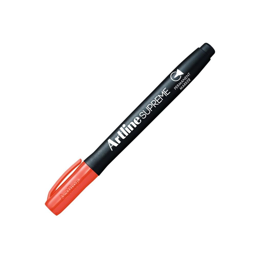 Artline Supreme Permanent Marker Fine Tip 1.0mm Orange