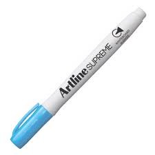 Artline Supreme Whiteboard Marker Fine Tip 1.5mm Light Blue