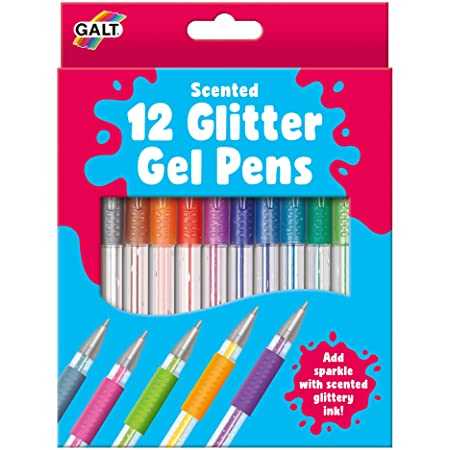 Galt 12 Glitter Gel Pens Scented