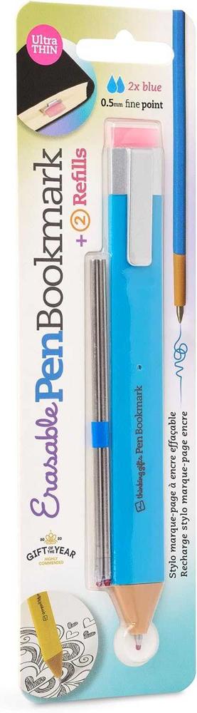 Pen Bookmark Blue With Refills