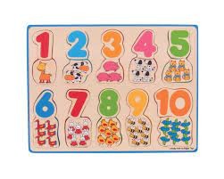 Number & Colour Matching Puzzle