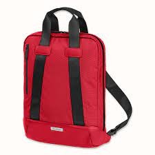 Metro Vertical Device Bag Cranberry Red