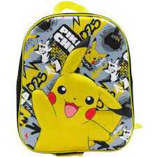 Backpack Eva Pokemon Pikachu 12"