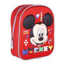 Mickey Mouse 3d 12.5inch Backpack