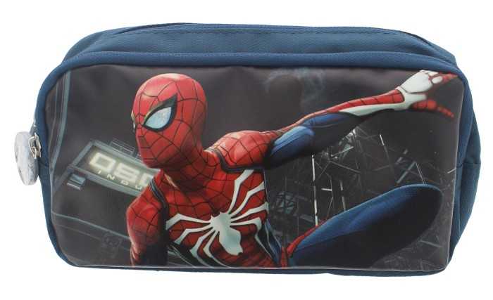 Spiderman Pencil Case 2 Zippers