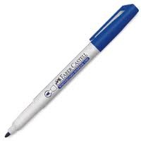 Round M-tip Whiteboard Markers Blue Bx/10
