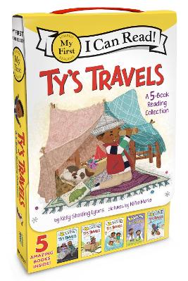 Ty’s Travels: A 5-book Reading Collection (zip, Zoom!, All Aboard!, Beach Day!, Lab Magic, Winter Wonderland)