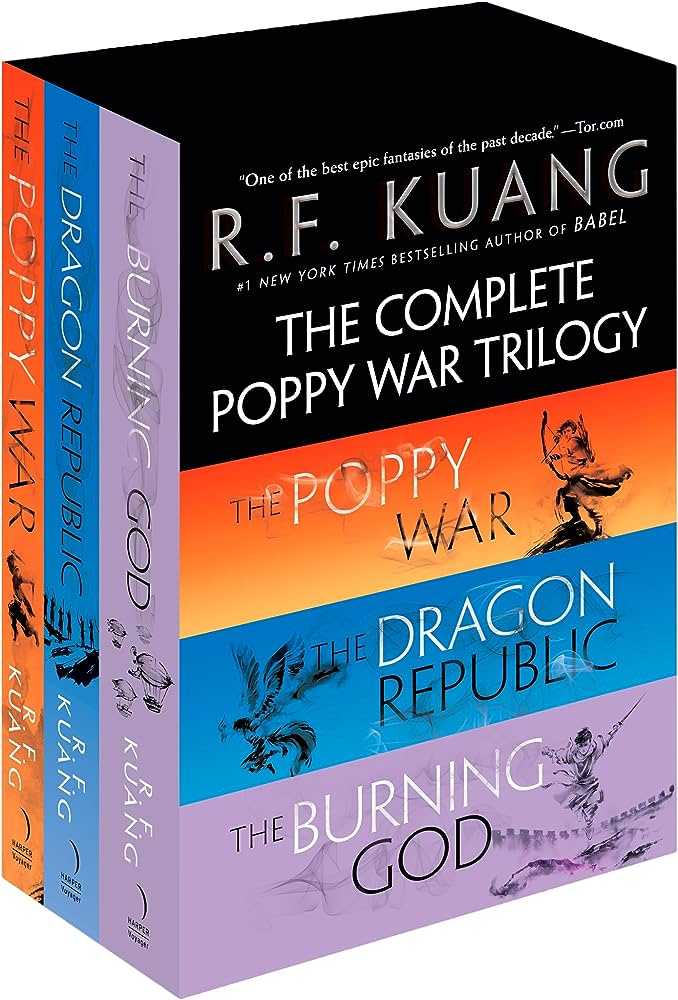 The Complete Poppy War Trilogy Boxed Set (the Poppy War / The Dragon Republic / The Burning God)