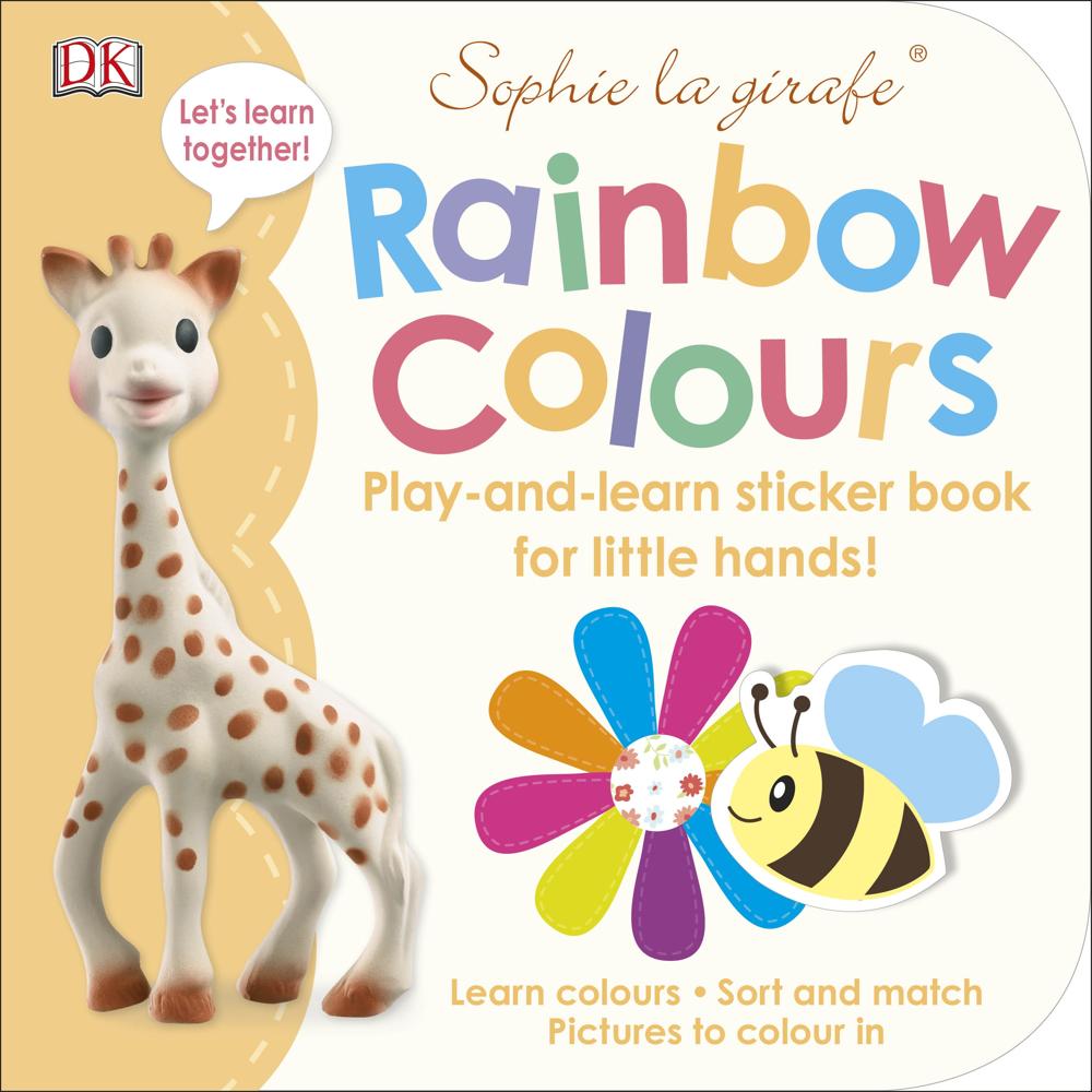 Sophie la Girafe Rainbow Colours (play-and-learn Sticker Book For Little Hands!)