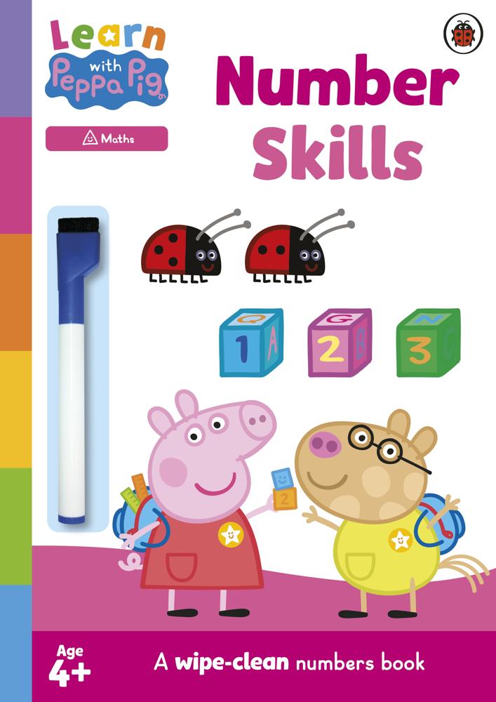 Learn With Peppa: Number Skills (a Wipe-clean Numbers Book)