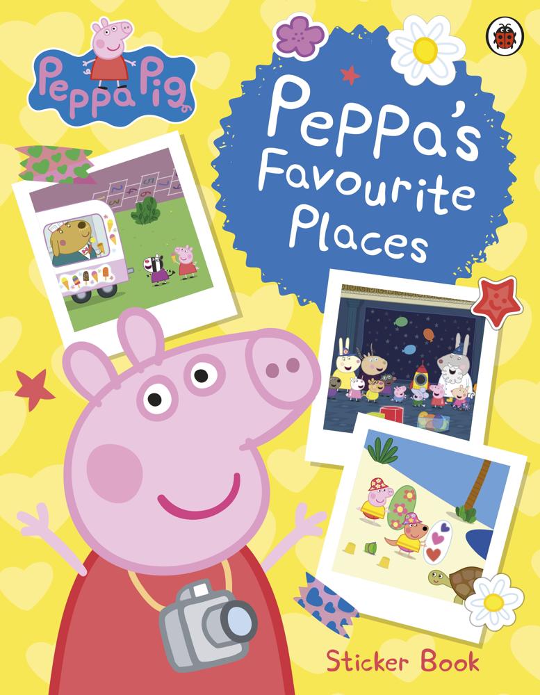 Peppa Pig: Peppa’s Favourite Places (sticker Scenes Book)