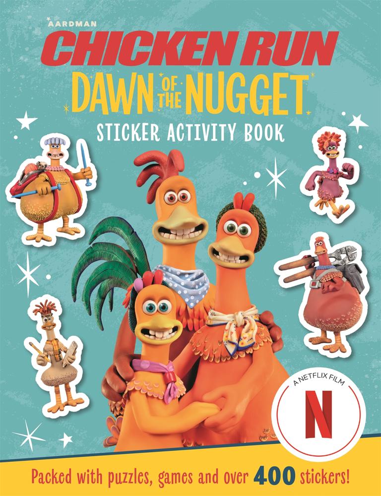 Chicken Run Dawn Of The Nugget: Sticker Activity Book