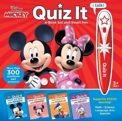 Disney Mickey - Quiz It 4-book Set And Talking Pen