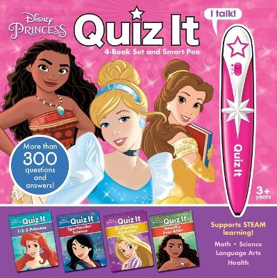 Disney Princess: Quiz It 4-book Set And Smart Pen
