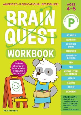 Brain Quest Workbook: Pre-k Revised Edition
