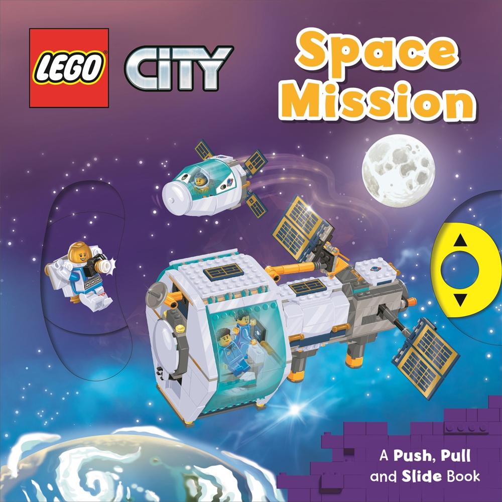 Lego® City. Space Mission (a Push, Pull And Slide Book)